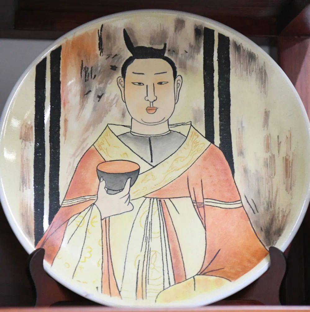 古墓丽影!徐显秀墓壁画有了新"形象"_苗振洁_瓷盘_太原