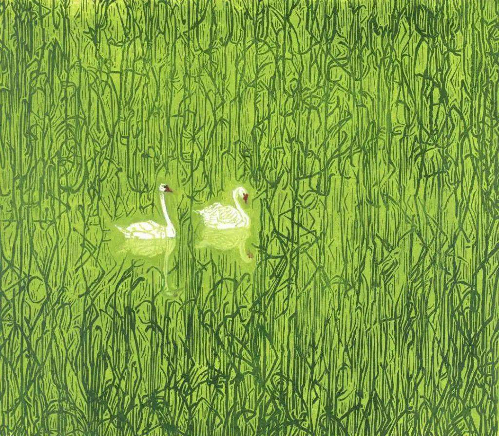 油田日记 · 之三宋洪宇 油城印象 · 之二书法作品张戈 满怀深情望