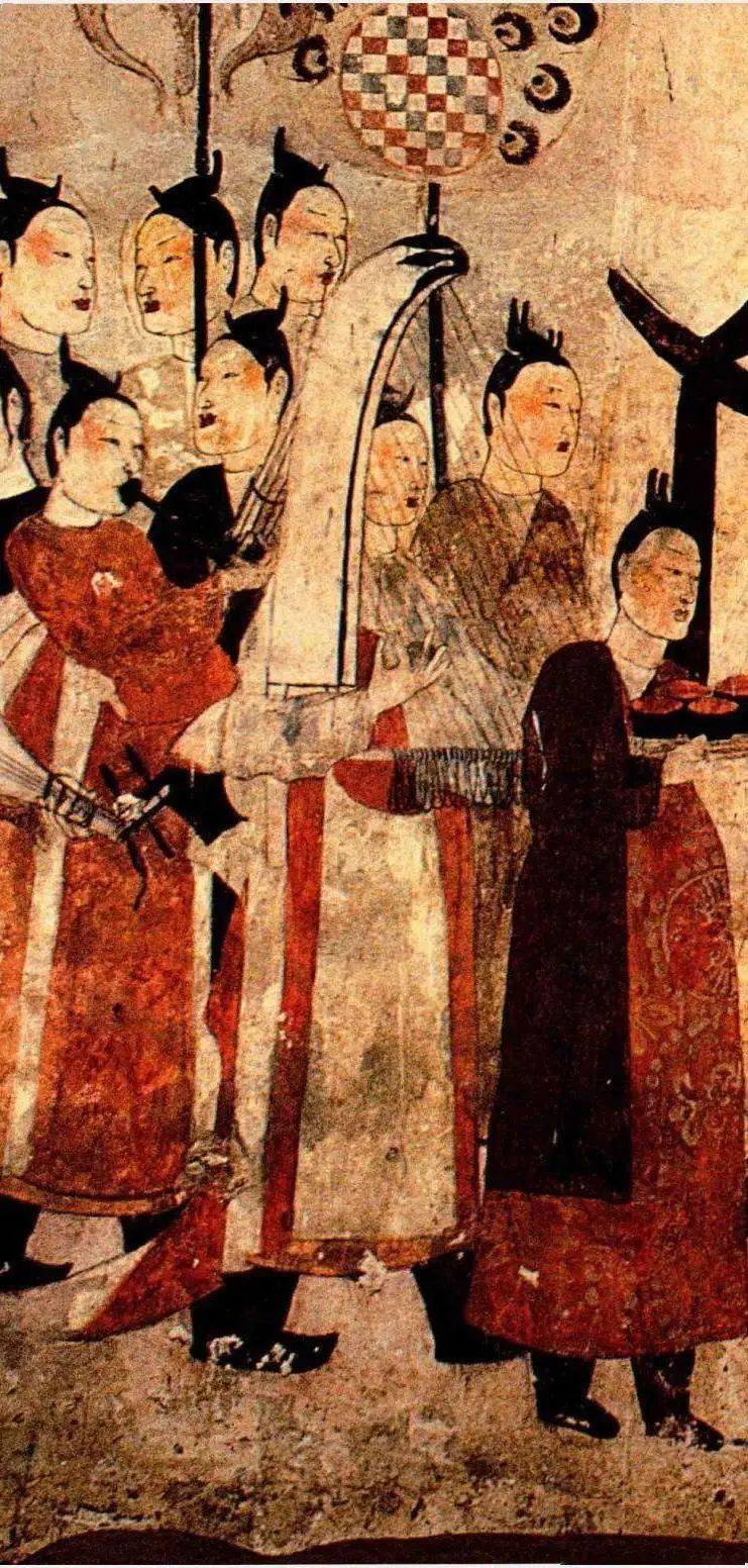 古墓丽影!徐显秀墓壁画有了新"形象"_苗振洁_瓷盘_太原