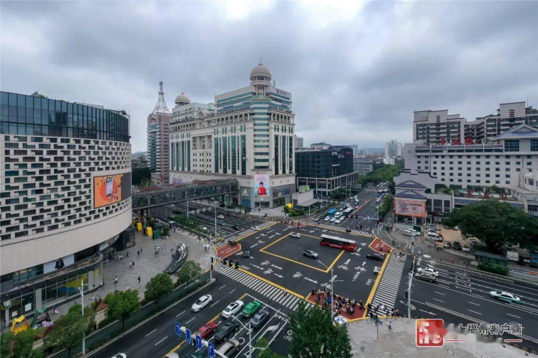 东街口这盘"飞行棋"怎么走?福州交警发布"游戏规则"!