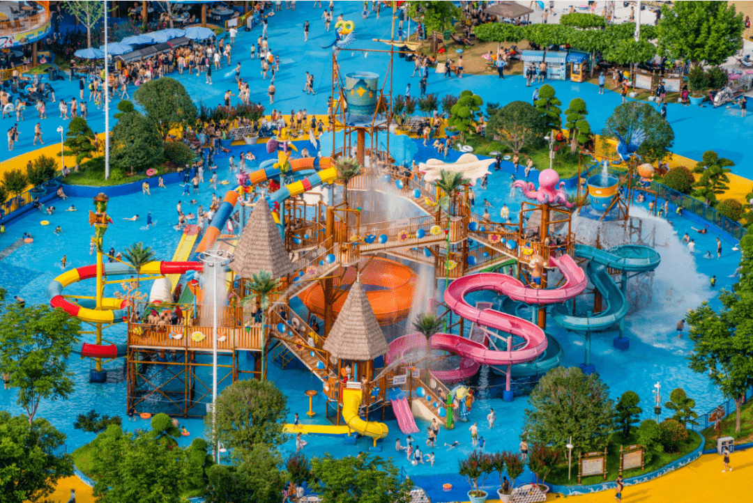 龙之梦嬉水世界6月22日起室内外一票畅玩,端午可用!_舞台_餐厅_中心