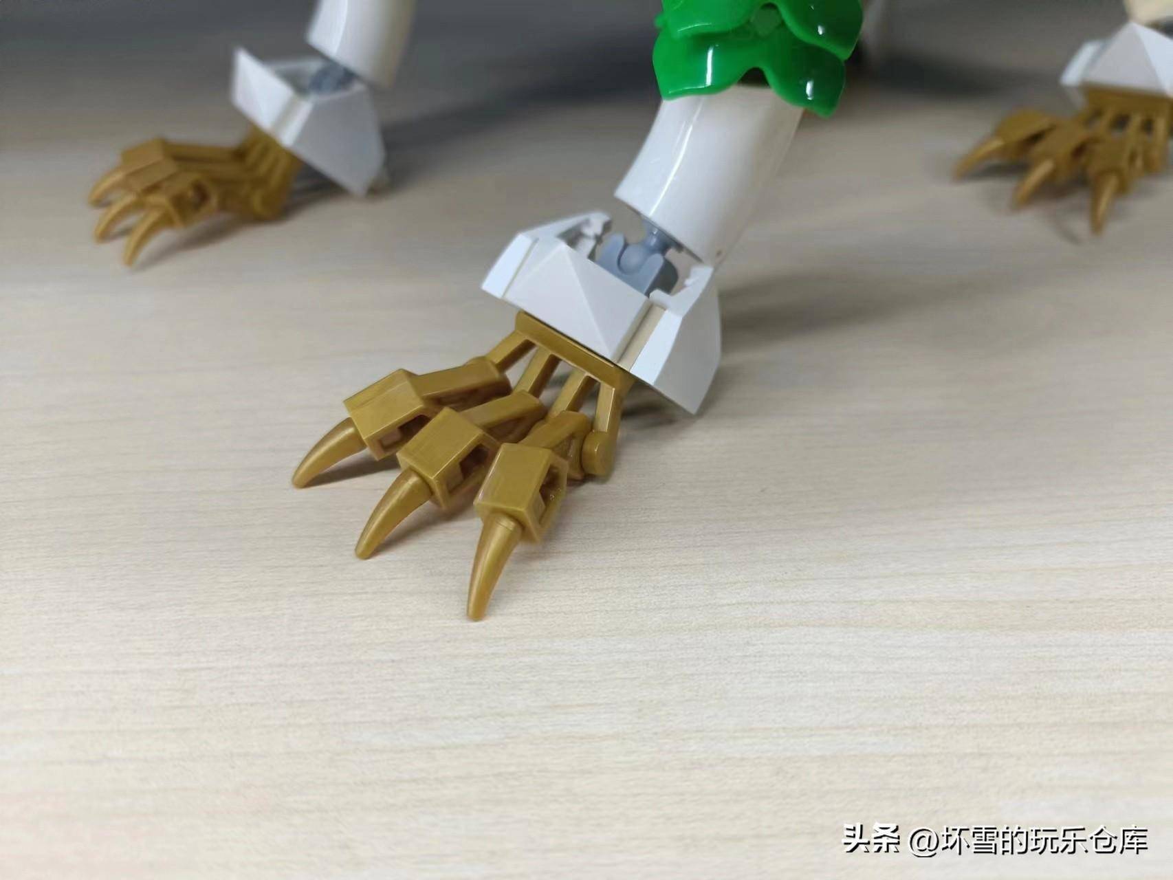 试玩乐高80047:龙小娇守护神龙战甲,追寻黄金禅杖_零件_战斗_印刷