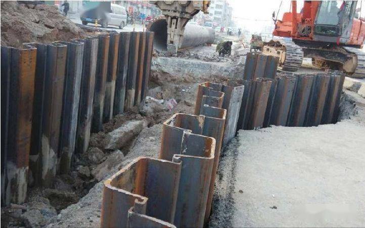 拉森钢板桩施工方案(超详细!)_污水_组织_工程