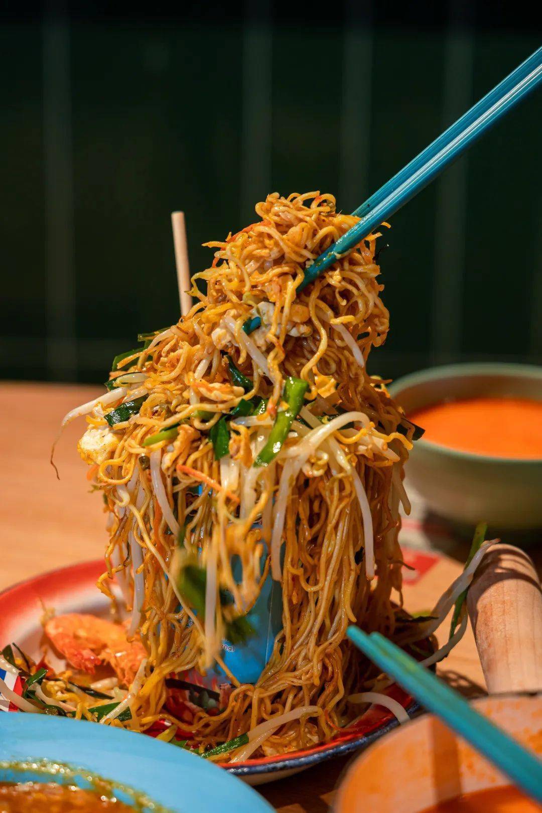 泰式传统黄咖喱鸡是店里的
