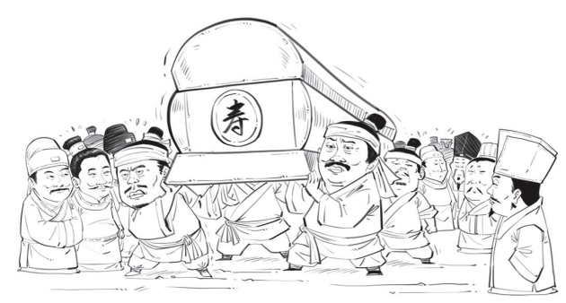 而凤姐也凭借管理学三部曲和领导威慑力,顺利搞定秦可卿的豪华葬礼.