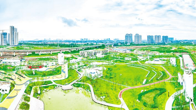 公园地下"藏"着再生水厂_工作_试运营_谌家矶