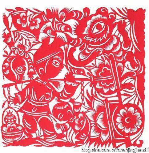 陕西延安郭如林剪纸作品赏析_延川县_文化_艺术