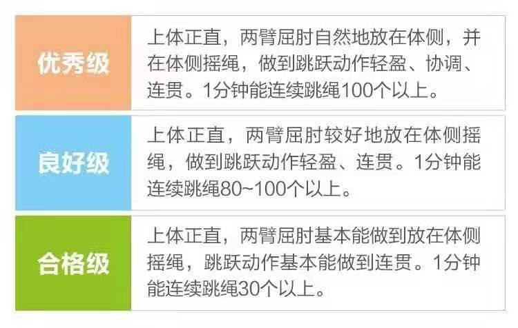 身高和跳绳的比例图解图片