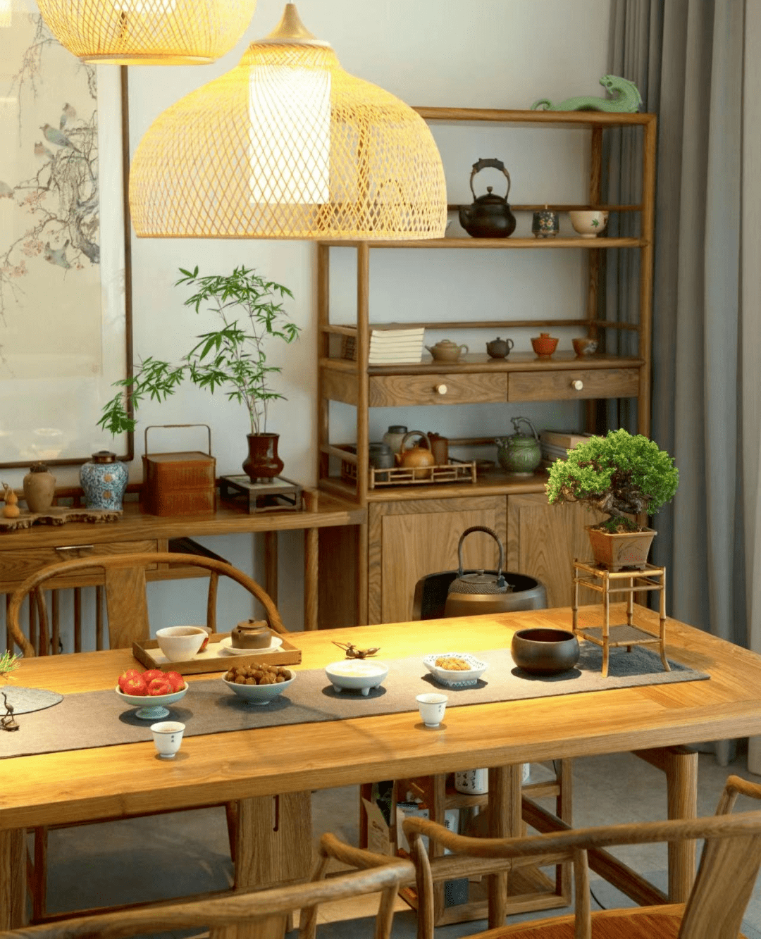 如何打造一个雅致的家庭茶室?