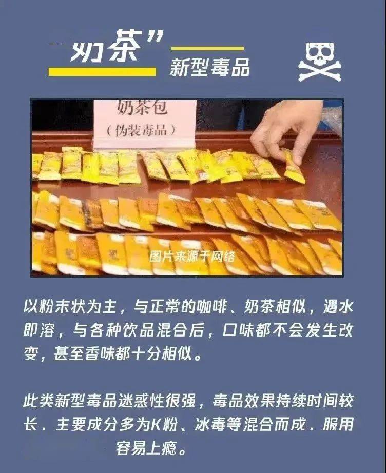 奶茶咔哇潮饮曲奇饼干彩虹烟上头电子烟新型毒品科普2023年6月