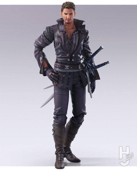 《ff16》角色手办细节图公布:还有狼犬 质感超棒!_希德_克莱夫_巴斯