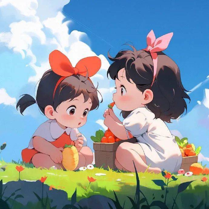 宫崎骏画风头像,太治愈啦!_走过_蓝色_会带来