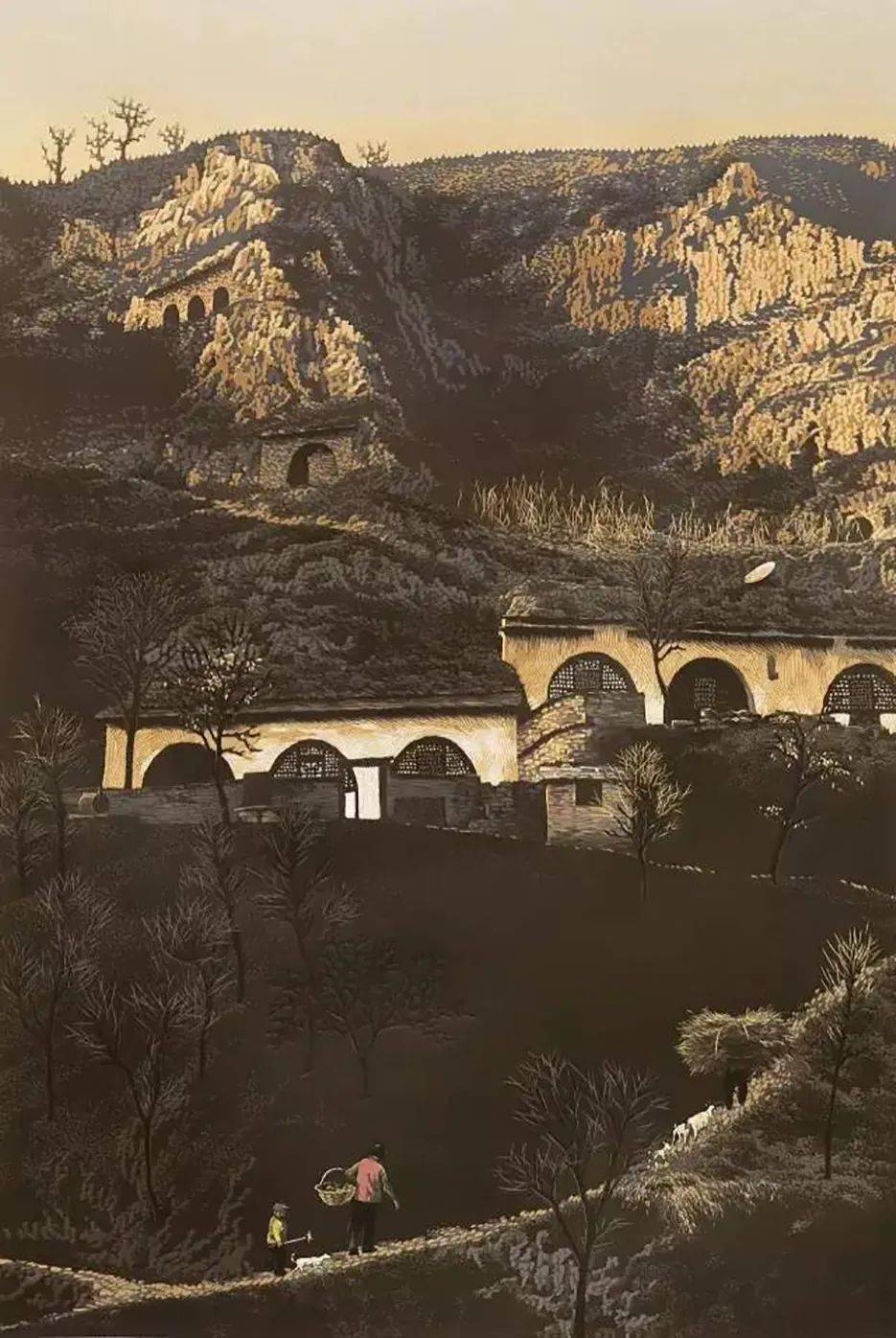 看了就忘不了的版画——李彦鹏作品欣赏_cmx_套色_木刻