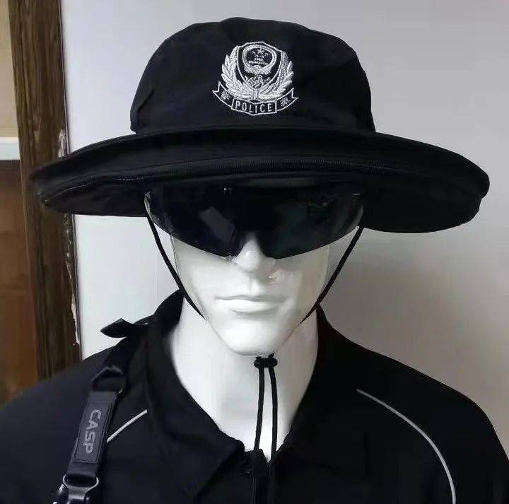 新款警察执勤帽图片