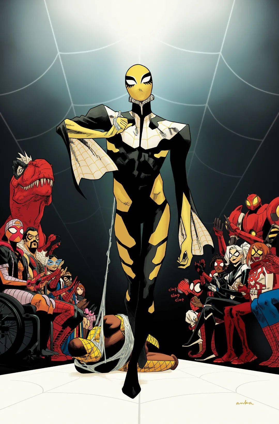 蜂腰翘臀!这组蜘蛛侠的概念图太涩了_kris_设计_作品