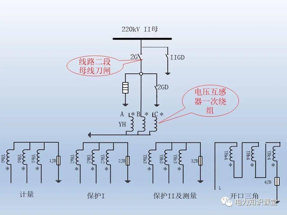 电压互感器接线原理图图片