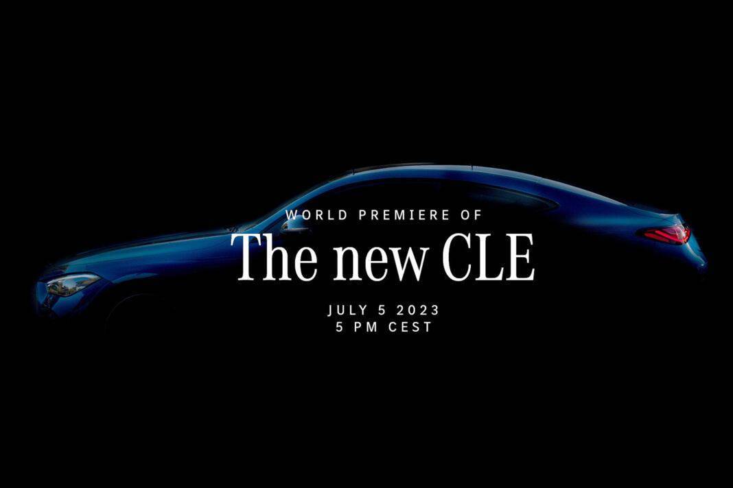 奔驰CLE Coupé车型7月5日全球首发：定位双门轿跑 采用平直的腰线配合软布顶