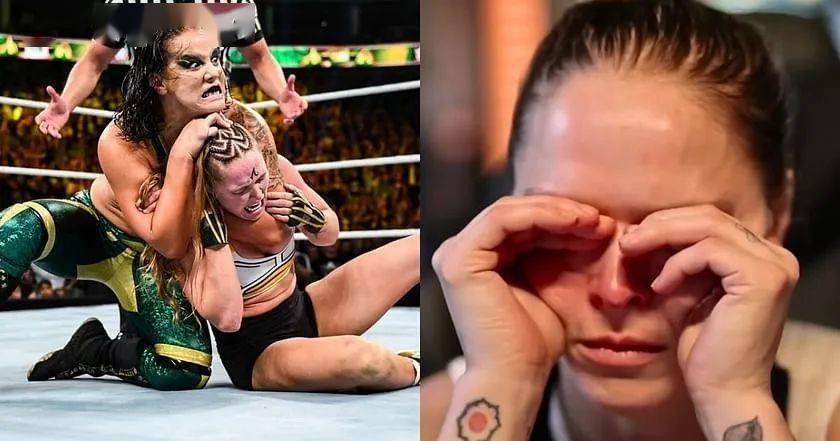 wwe刻意缩短比赛时长,惹怒隆达罗西,直言不公平!_巴斯勒_女子_大赛