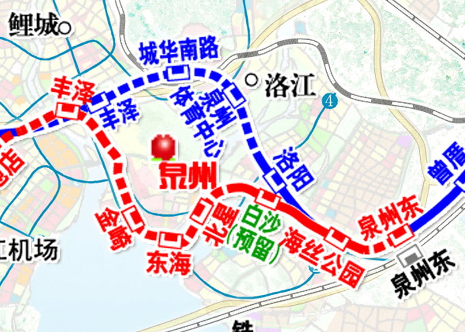 [调整] 城轨r1线泉州段新线路图曝光!14个站点设在…_km_厦门_车站