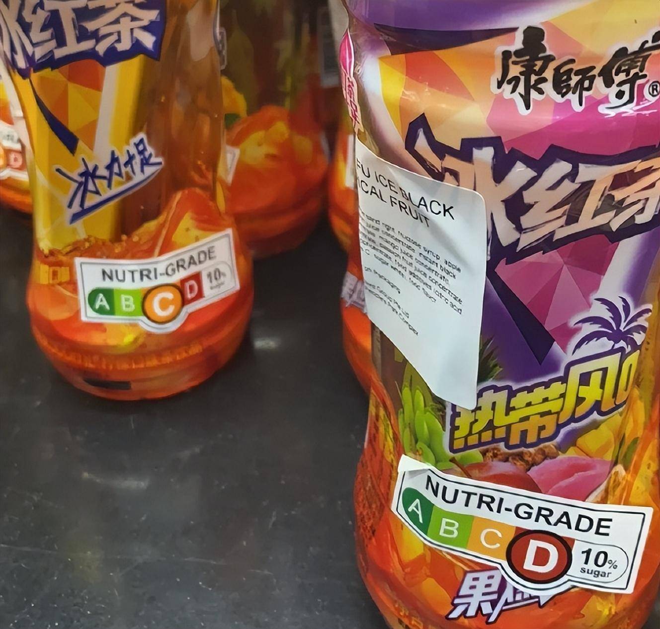 冰紅茶c,純牛奶c,養樂多d……新加坡給飲料分級了,這些常喝的飲料竟然