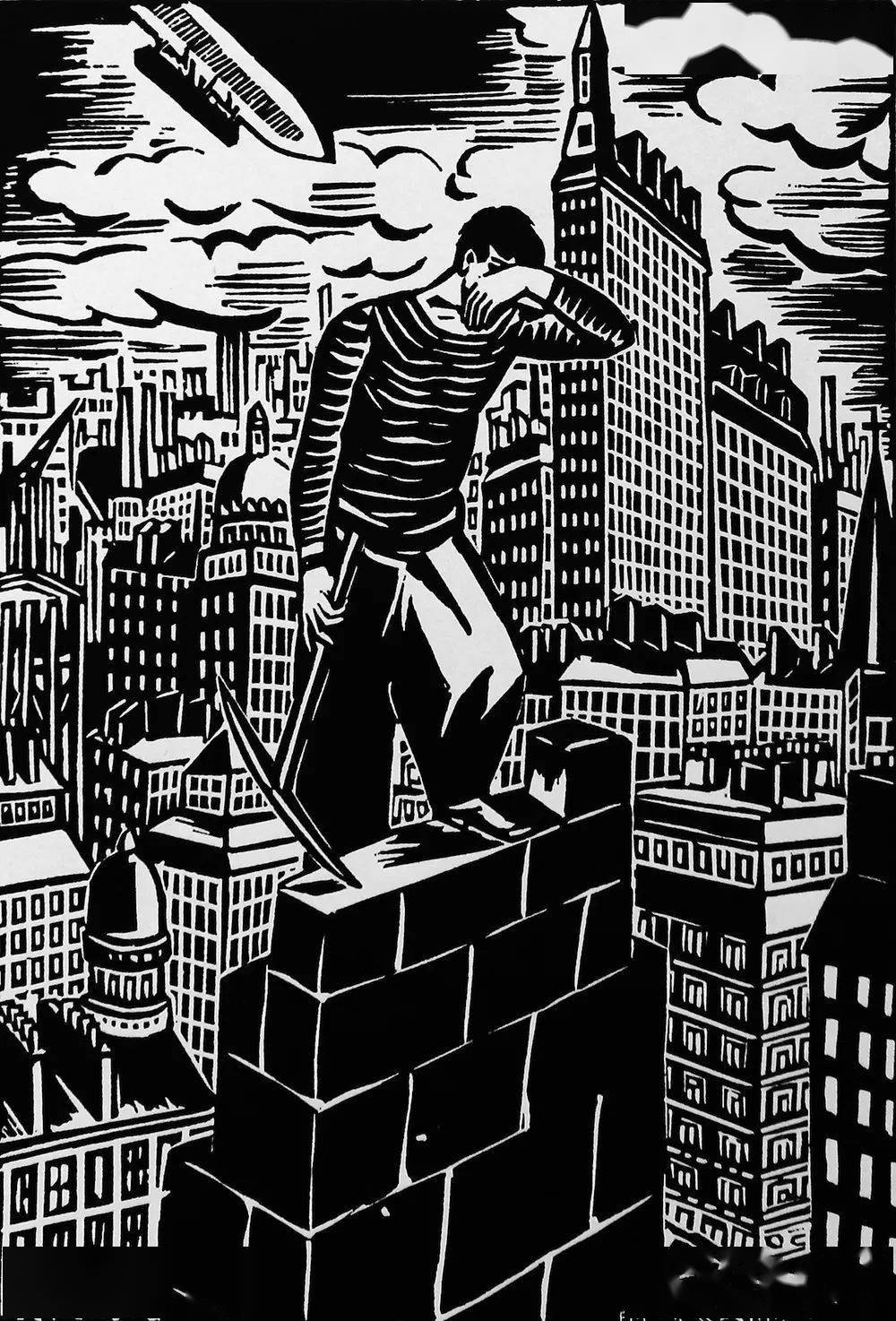 法朗士·麦绥莱勒的版画作品blexbolex在安古兰所学习的「丝网印刷」