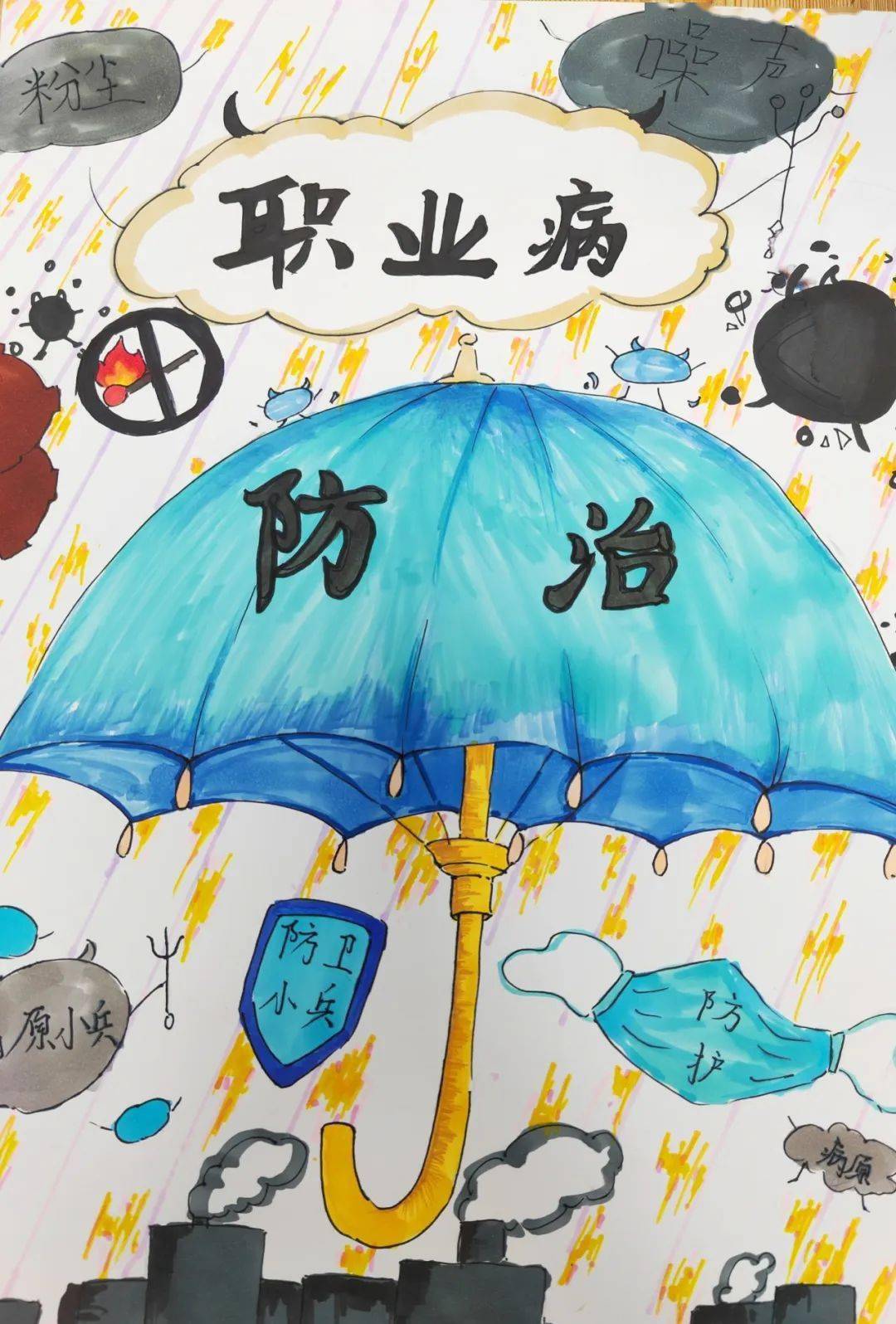 【安全管理】"漫"话安全,当好职业健康第一责任人_活动_征集_扫描