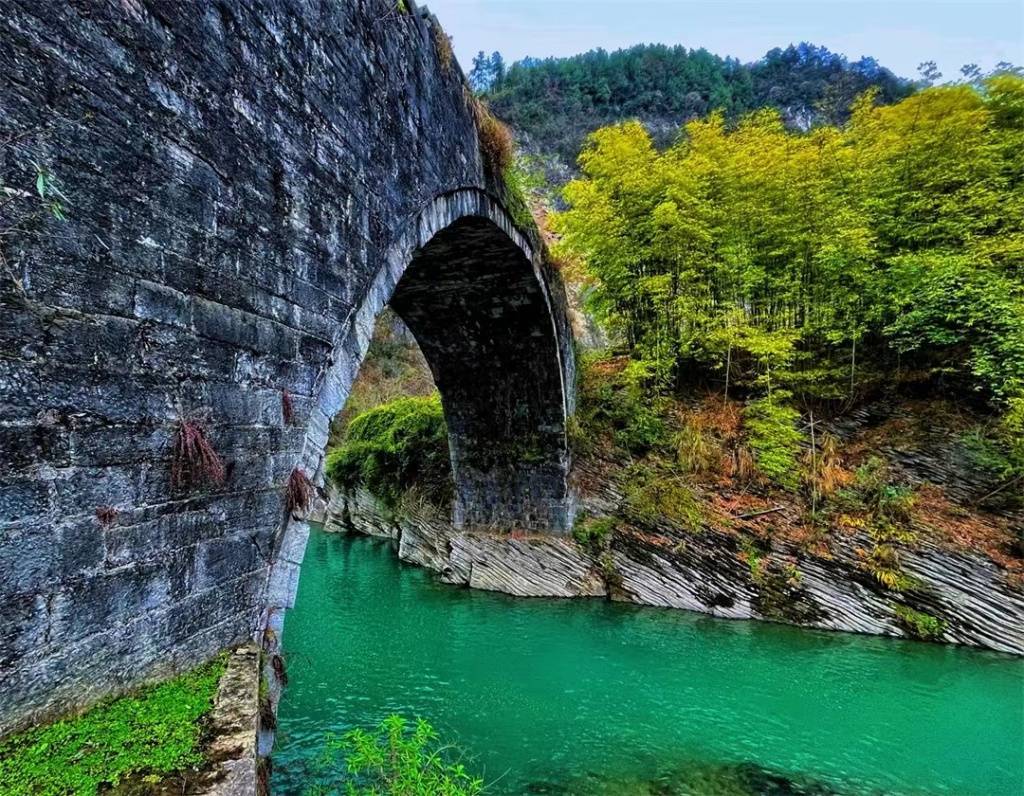 建始县:古老的万寿桥_杨柳村_恩施_古道各