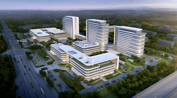 阜阳市肿瘤医院新区项目顺利通过竣工验收_医疗_建筑_建设