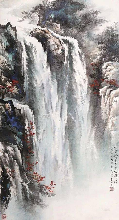 八雅轩丨【八雅人生】当今台湾画坛第一人,欧豪年100幅山水,豪迈壮阔