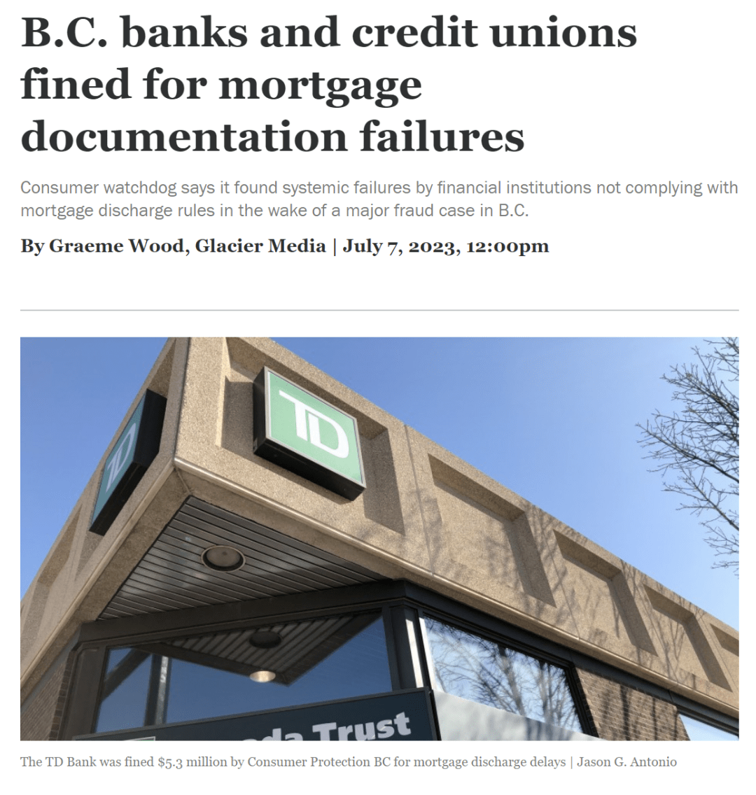 再爆丑闻！TD被狠罚$530万！加拿大8家银行、金融机构摊上大事了！_搜狐网