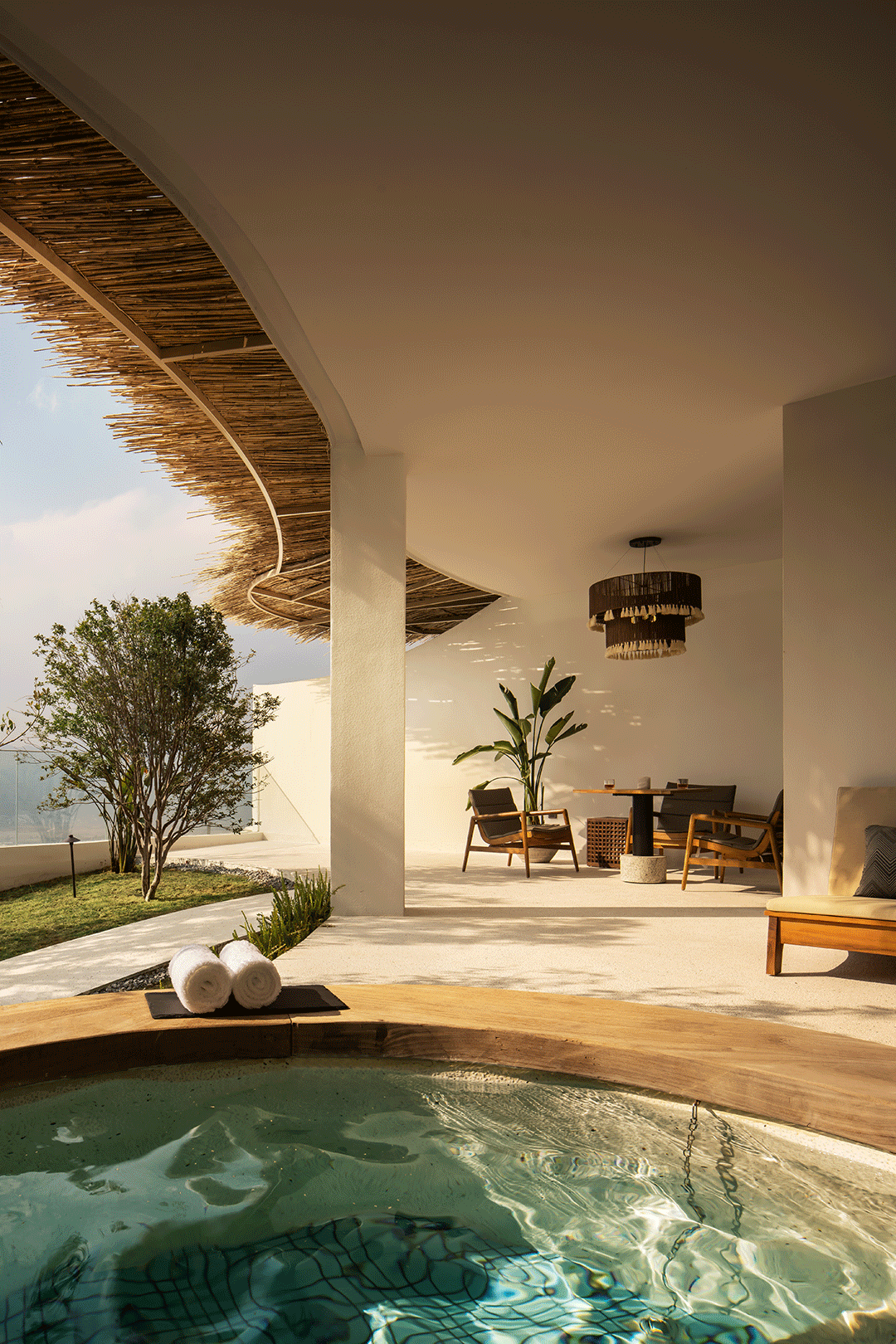 云南腾冲月泊半山温泉度假酒店 | 张灿csd.design_建筑_设计的_入口