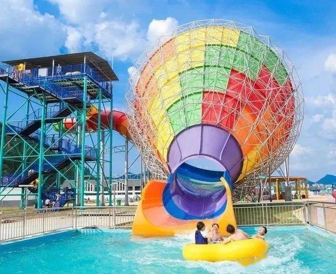 不如去水上乐园清凉一"夏"_海浪_冲浪_滑梯