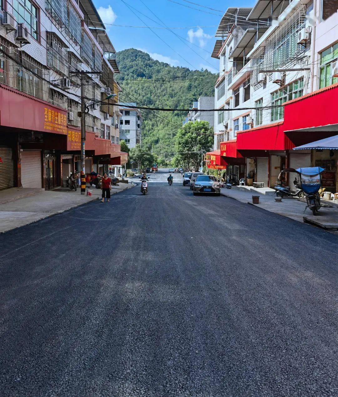 漳平市象湖镇:为民办实事项目——集镇路面提升工程火热进行中_改造