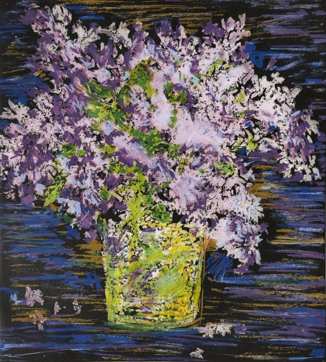 散花天女丨常沙娜版画作品赏析