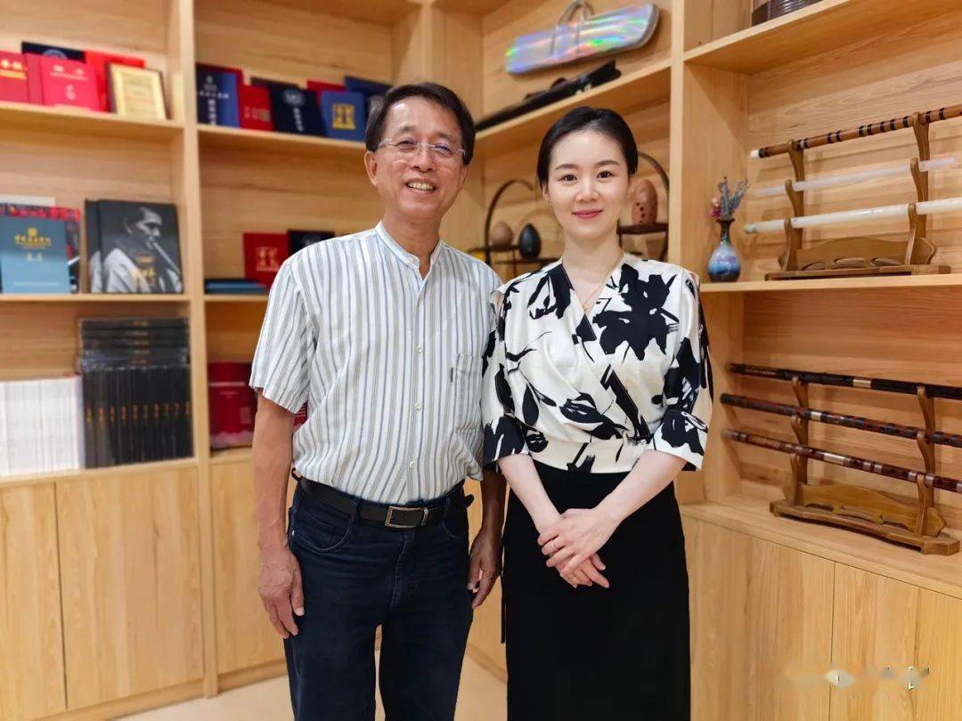 琴园国乐团团长林谷珍先生2023年7月初北京行圆满结束_李彤老_中央