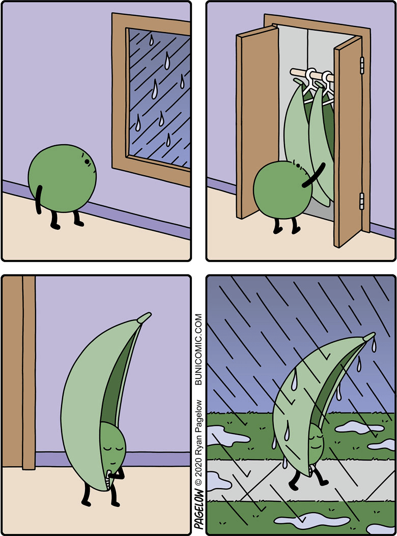 35张脑洞漫画,你意想不到的结局,拯救你的不开心!_雪糕_时候_先生