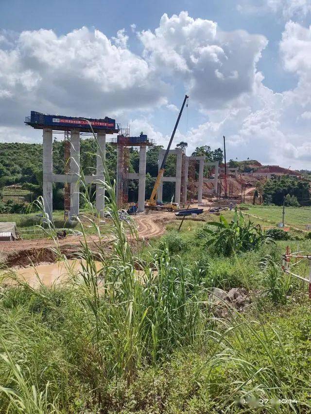 钦州北过境高速公路开启征地搬迁→来源丨钦州360网友