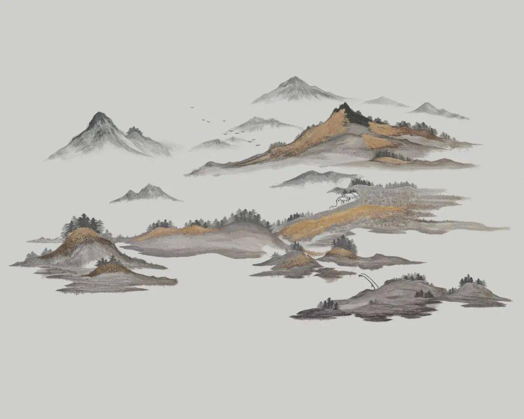 【领绣】 大道至简,自有归处_空间_自然_山水