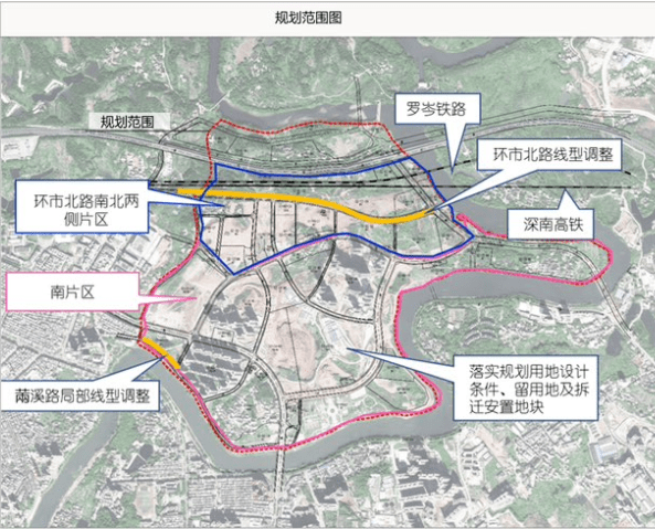 罗定泷洲新城的这条路规划有变化,主要是