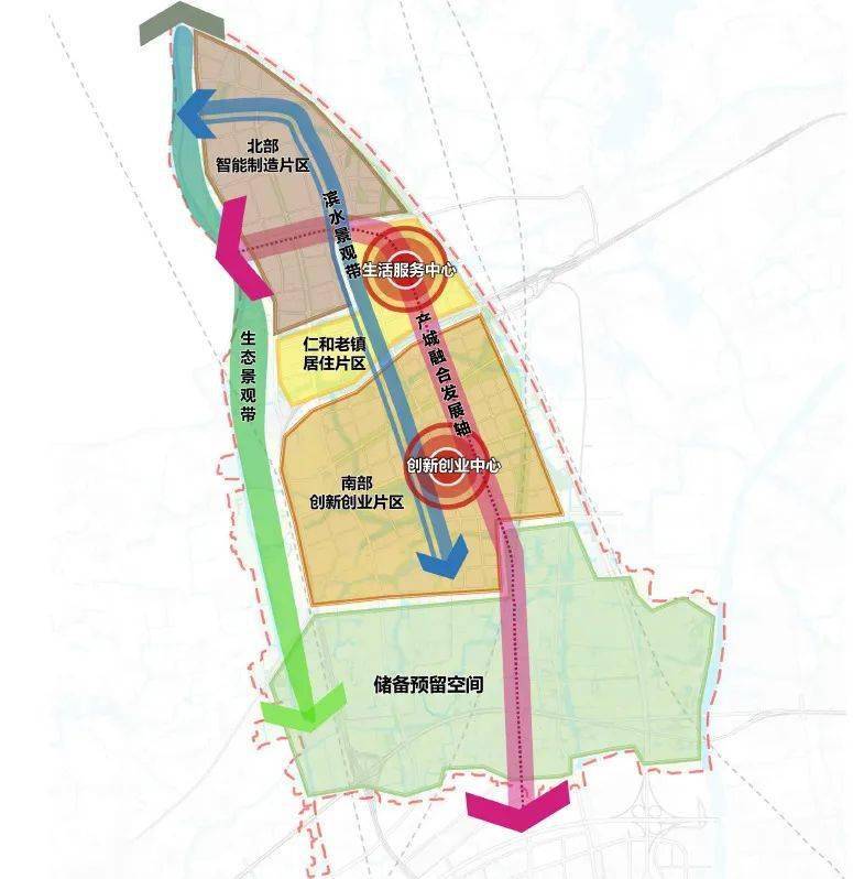 余杭区钱开区单元控规公示,创建国家级经济技术开发区