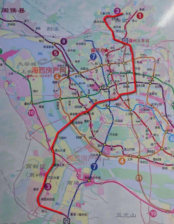 【公示】福州高新区超千亩片区控规出炉:覆盖地铁3号线_大道_规划