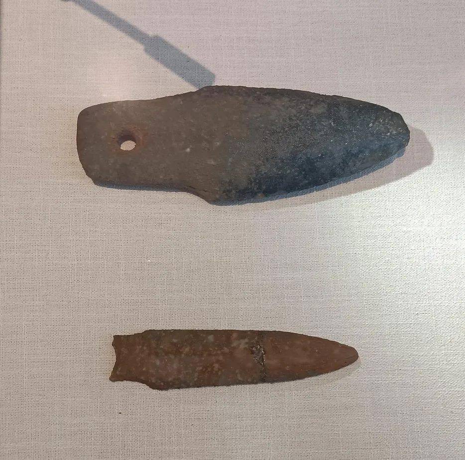 【云听武博】石矛_矛头_木棒_木柄