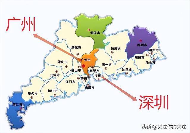 廣東省21地市2023年上半年gdp排行榜,深圳拉大與廣州差距_經濟_增速