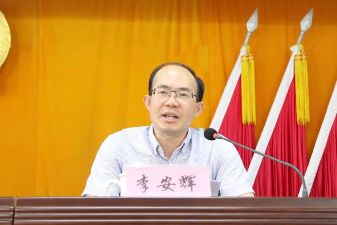 南安市委书记张桂森,市委副书记林添盛,市委常委,组织部部长李安辉