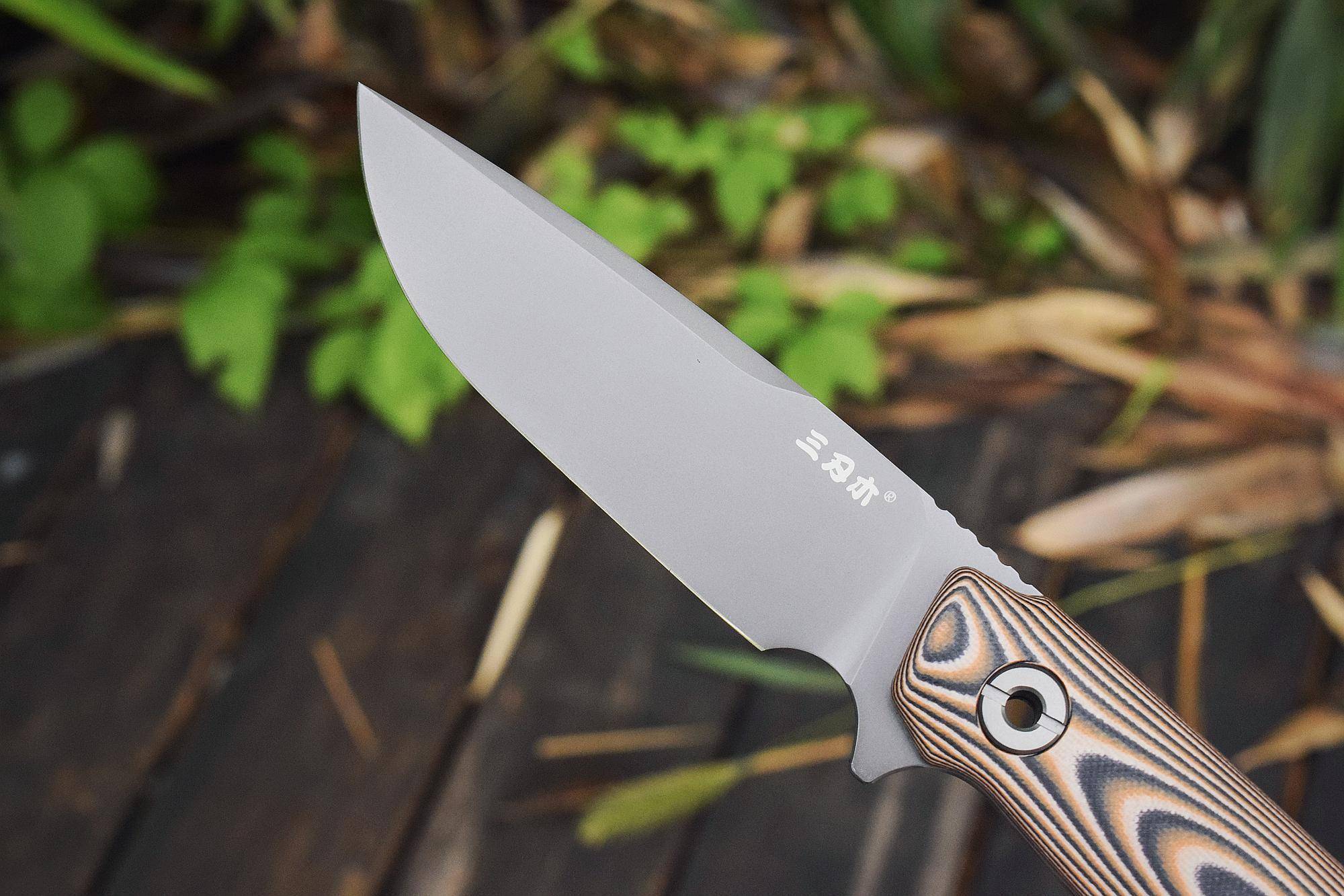 三刃木勇士手臂直柄刀s795体验_刀具_洛克_钢材