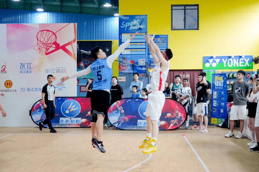 2023"张江杯"篮球联赛激情开赛_比赛_科学城_上海市