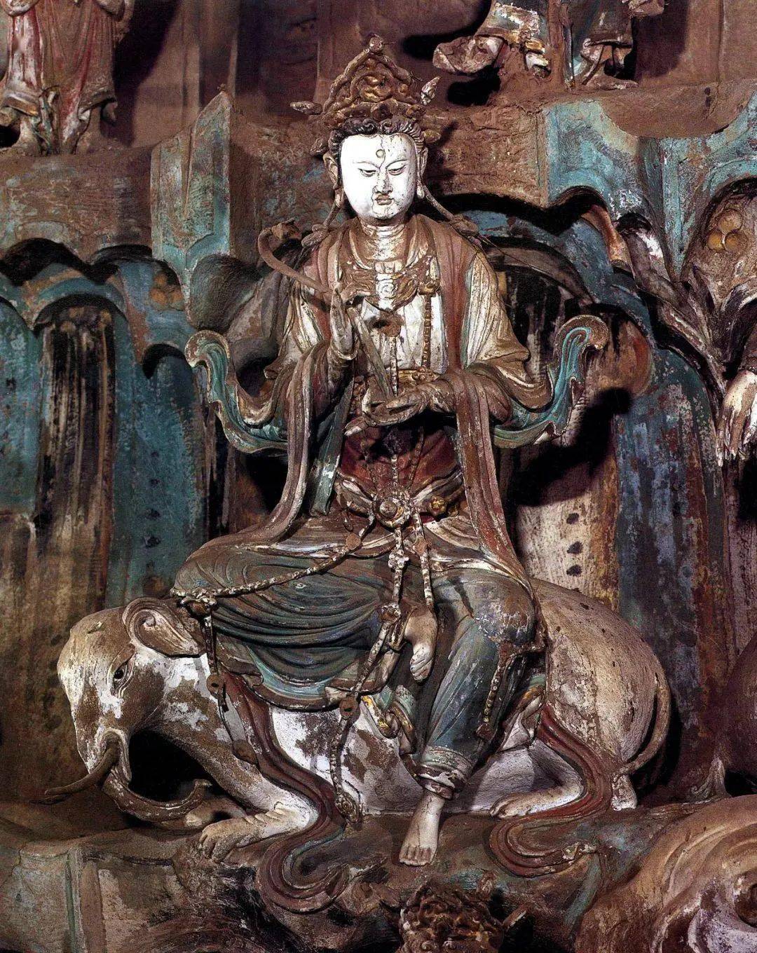 山西十大悬塑:满壁神佛人间绝唱_彩塑_宿小白_隰县