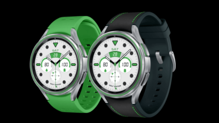 三星在韩国推出Galaxy Watch 6 Classic高尔夫版：提供了定制表盘 采用白色打底和绿色点缀