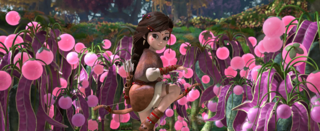 强正陷入与"夺宝军团"的纠缠中当时/ 她来啦 /纳雅她就是金鹿角的守护