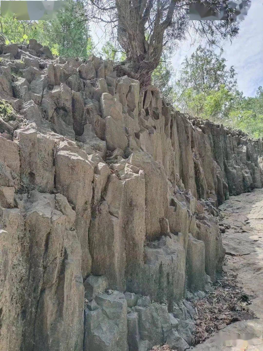 临朐火山口地质公园图片